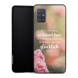 Silikon Slim Case schwarz