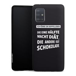 Silikon Slim Case schwarz