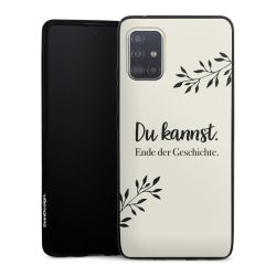 Silikon Slim Case schwarz