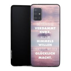 Silikon Slim Case schwarz