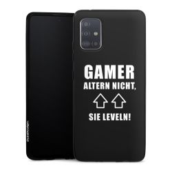 Silikon Slim Case schwarz