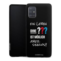 Silikon Slim Case schwarz