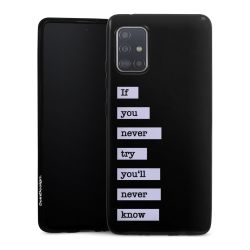 Silicone Slim Case black