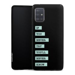 Silicone Slim Case black