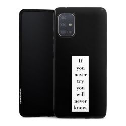 Silicone Slim Case black