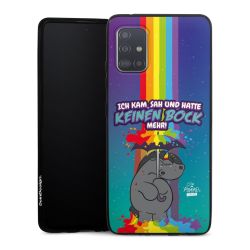 Silikon Slim Case schwarz