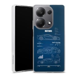 Silikonskal genomskinlig