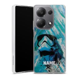 Silikonskal genomskinlig