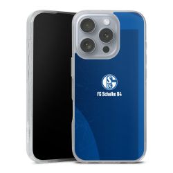 Schalke 04 Blauer Hintergrund Mit Logo