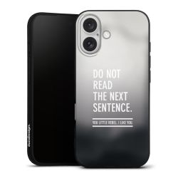 Silicone Premium Case Black Matt