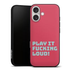 Silicone Premium Case Black Matt