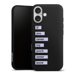 Silicone Premium Case Black Matt
