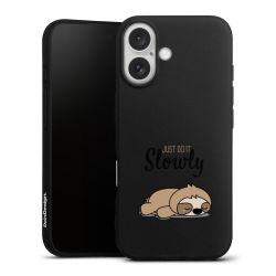 Silicone Premium Case Black Matt