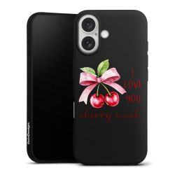 Silicone Premium Case Black Matt