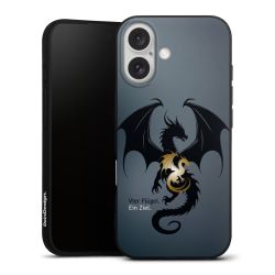 Silicone Premium Case Black Matt