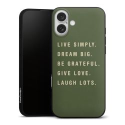 Silicone Premium Case Black Matt