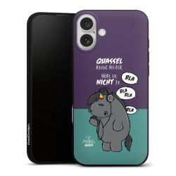 Silikon Premium Case  mattschwarz