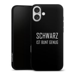 Silikon Premium Case  mattschwarz