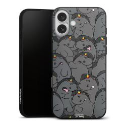 Silikon Premium Case  mattschwarz