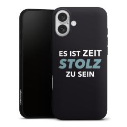 Silikon Premium Case  mattschwarz