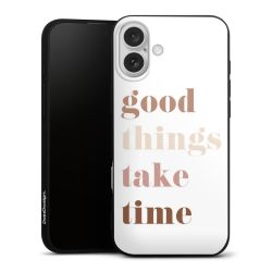 Silicone Premium Case Black Matt