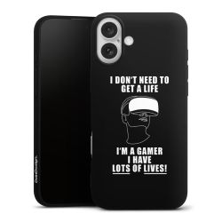 Silicone Premium Case Black Matt