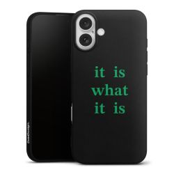 Silicone Premium Case Black Matt