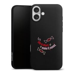 Silicone Premium Case Black Matt