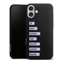 Silicone Premium Case Black Matt