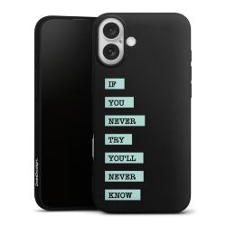 Silicone Premium Case Black Matt