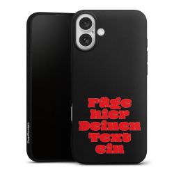 Silikon Premium Case  mattschwarz