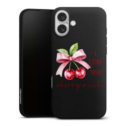 Silicone Premium Case Black Matt