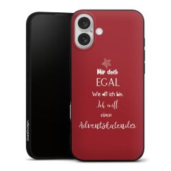 Silikon Premium Case  mattschwarz