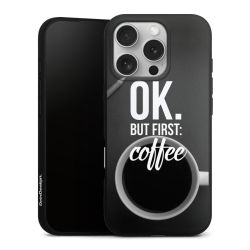 Silicone Premium Case Black Matt