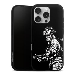 Silicone Premium Case Black Matt