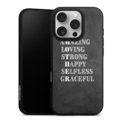 Silicone Premium Case Black Matt