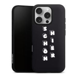 Silicone Premium Case Black Matt