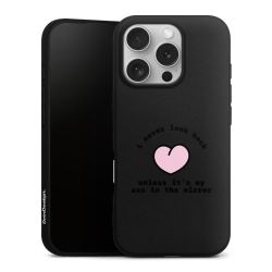 Silicone Premium Case Black Matt