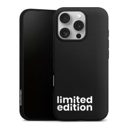 Silicone Premium Case Black Matt