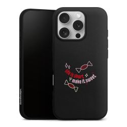 Silicone Premium Case Black Matt