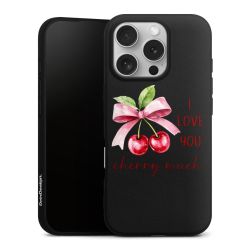 Silicone Premium Case Black Matt
