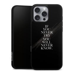 Silicone Premium Case Black Matt