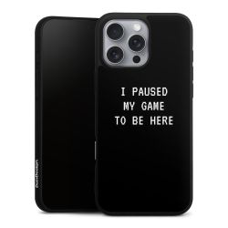 Silicone Premium Case Black Matt