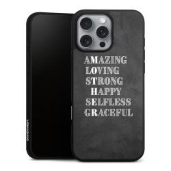 Silicone Premium Case Black Matt