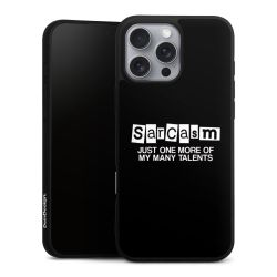 Silicone Premium Case Black Matt