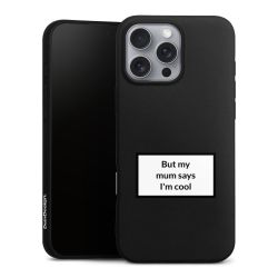 Silicone Premium Case Black Matt