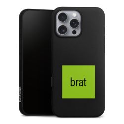 Silicone Premium Case Black Matt