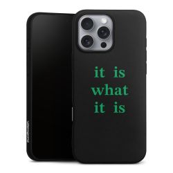 Silicone Premium Case Black Matt