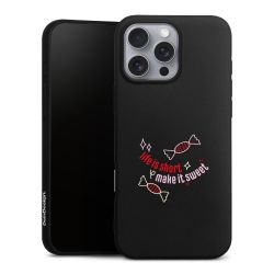 Silicone Premium Case Black Matt