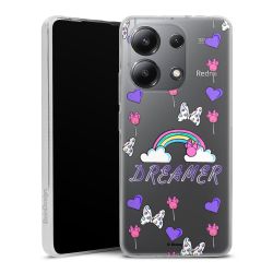 Silikonskal genomskinlig